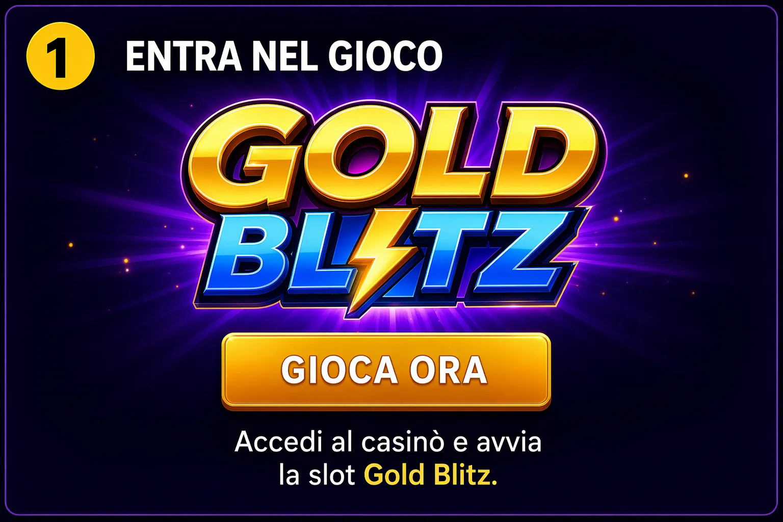 Gold Blitz gioco